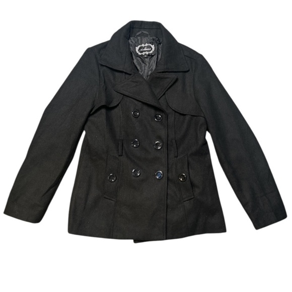 Ambiance Jackets & Blazers - Ambiance Peacoat